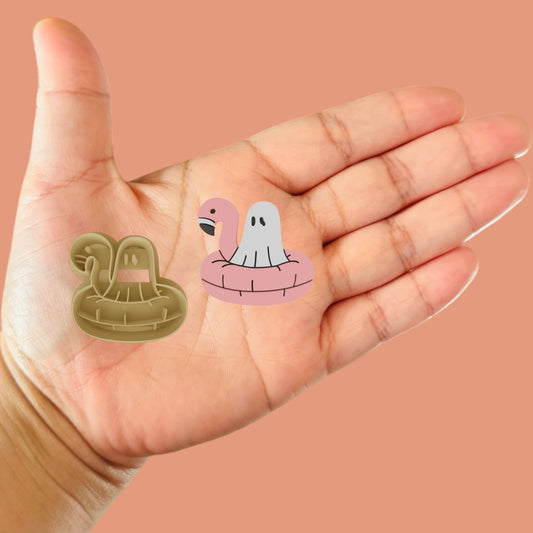 Polymer Clay Cutter "Ghost In A Rubber Ring"