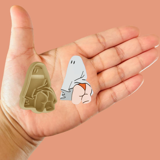 Polymer Clay Cutter "Halloween Hot Ghost"