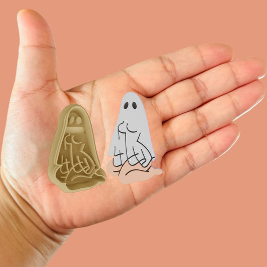 Polymer Clay Cutter "Halloween Hot Ghost G"