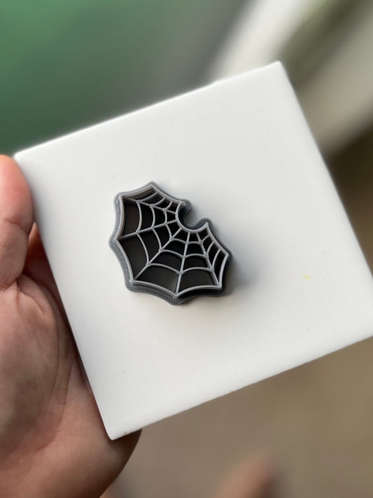 Half spider web polymer clay cutter | polymer clay| clay cutter