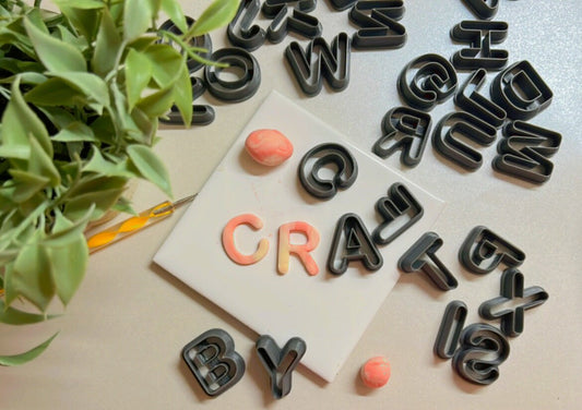 Alphabet Polymer Clay Cutter Set