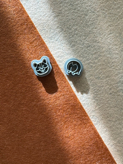 Corgi Polymer clay cutter