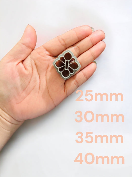 Flower 12 | clay cutter | polymer clay cutter|