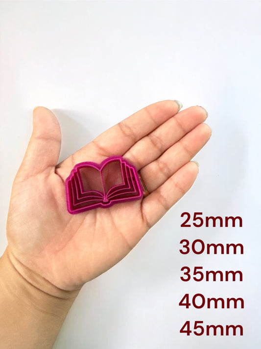Open book polymer clay cutter| Polymer clay cutter