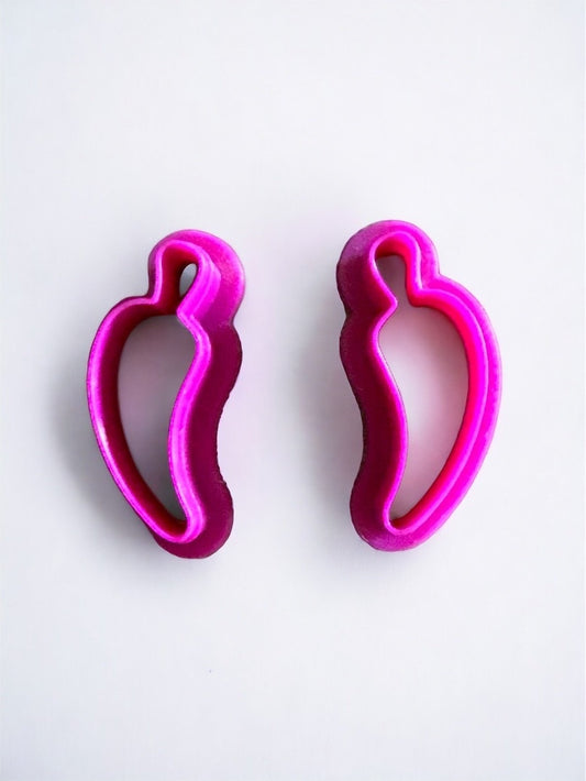 Chili Set Clay cutter | clay cutter | polymer clay cutter|
