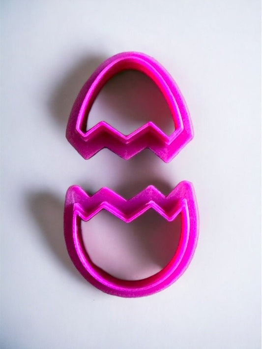 Broken Egg Clay cutter | clay cutter | polymer clay cutter|