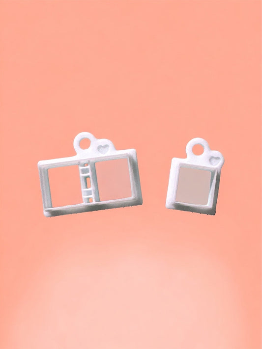 Book earring clay cutter set / Polymer clay book earring