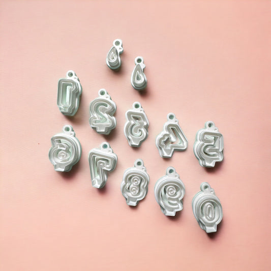 Birthday Candle clay cutter set
