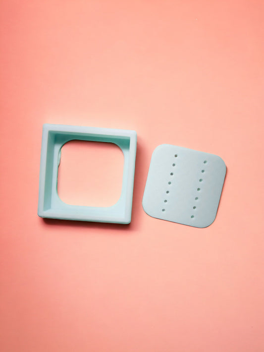 Earring Card Drill Guide 2.5 x 2.5