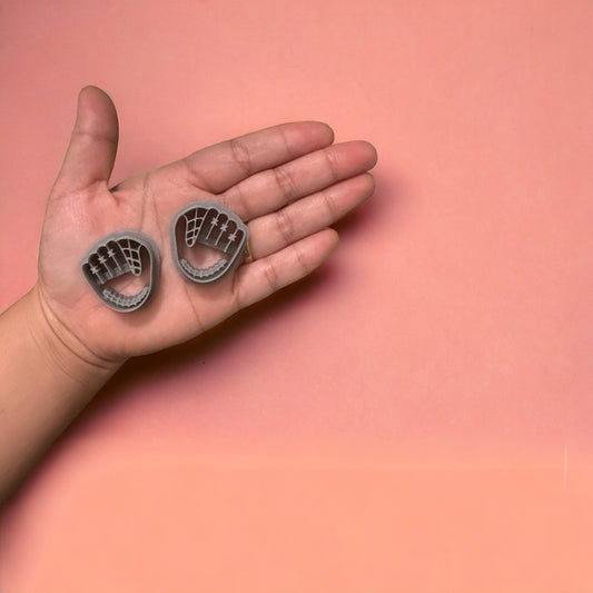 Baseball Glove Sports Polymer clay cutter