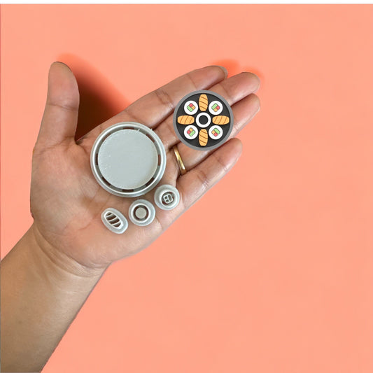 Sushi Box C Polymer Clay Cutter, Basic Clay Cutters,