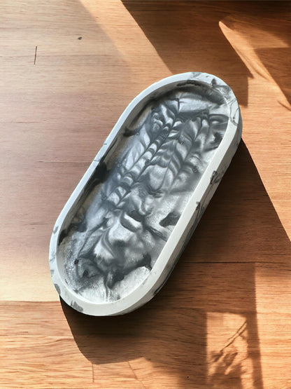 Tray, Bathroom Tray, Oval, Kitchen Tray, Concrete Tray, Jewelry Tray, Minimalist, Soap Bottle Tray, Kitchen Accessories, Bathroom Accesories