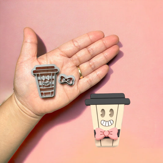 Coffee cup clay cutter | Polymerclay cutter| Best Polymerclay cutter