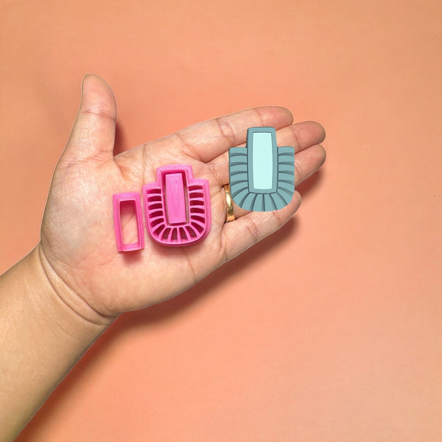 Boho Ethereal Polymer clay cutter