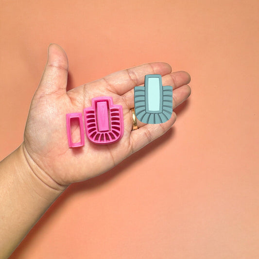 Boho Ethereal Polymer clay cutter