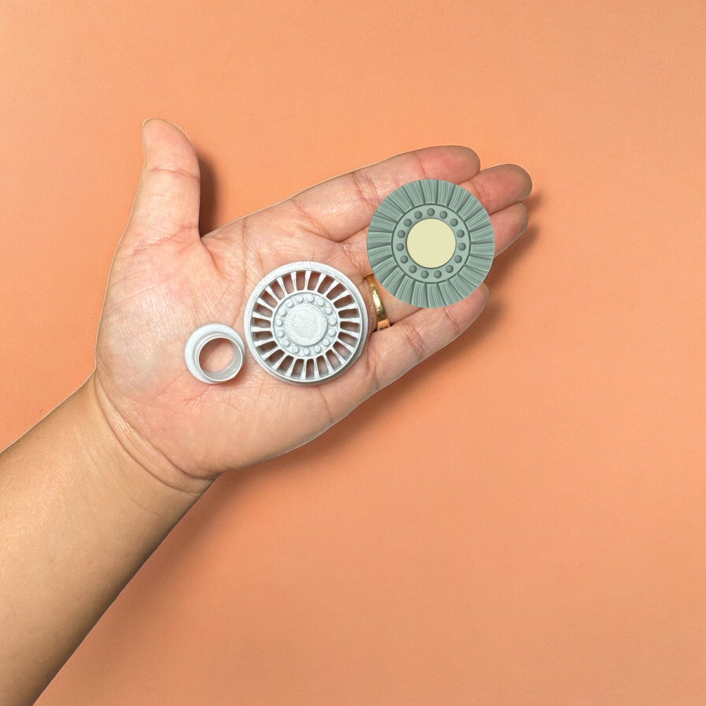 Round Revival Polymer clay cutter