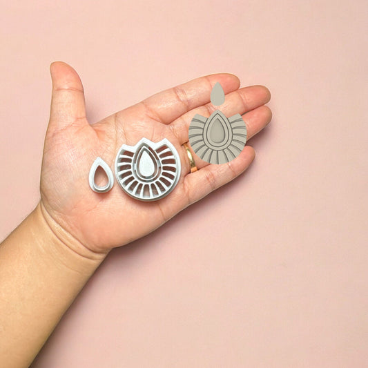 Boho Chic Polymer Clay cutter