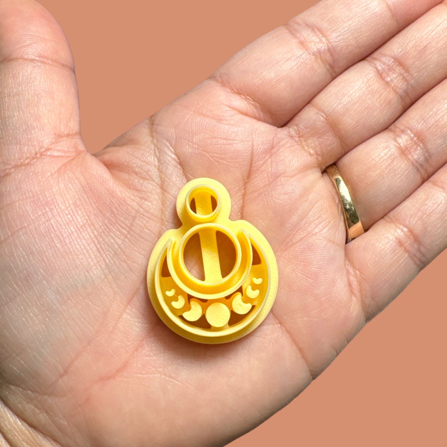 Earring Moon Clay Cutter, Mystical Clay Cutter