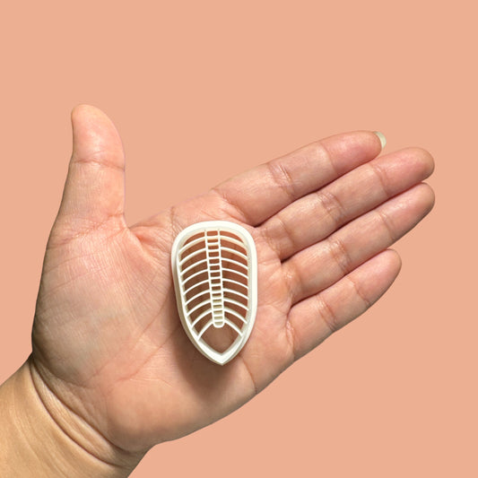 Macrame Feather Boho clay cutter
