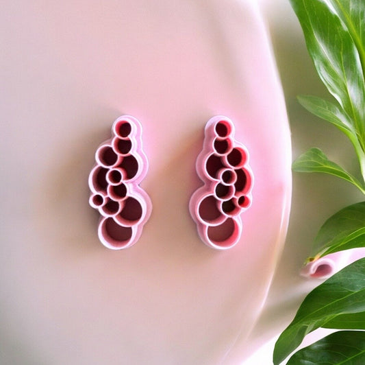 Geometric Circle Pattern Polymer Clay Cutter