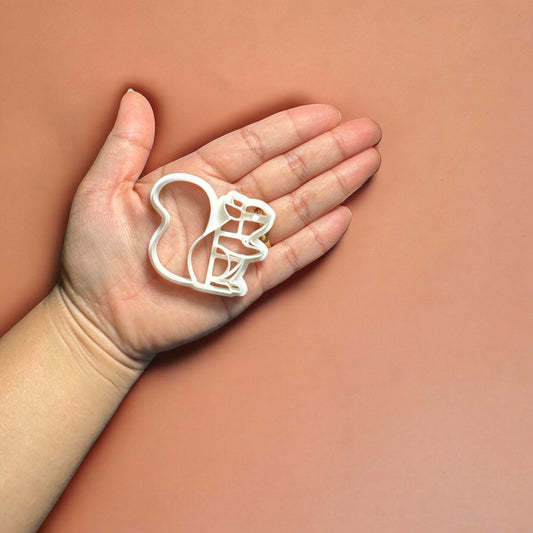 Squirrel Clay Cutter, Autumn Clay Cutters, Fall Autumn Earring Clay Cutter,