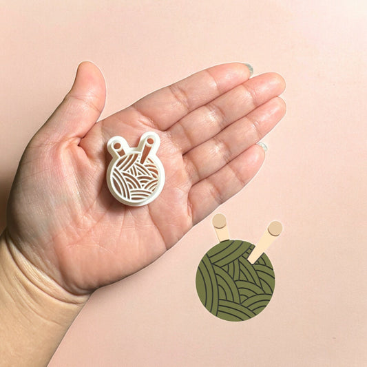 Ball Of Thread Polymer Clay cutter