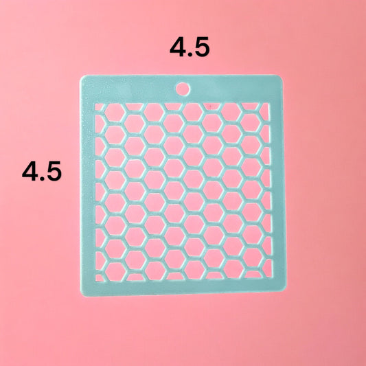 Honeycomb stencil | Clay stencil | baking stencil