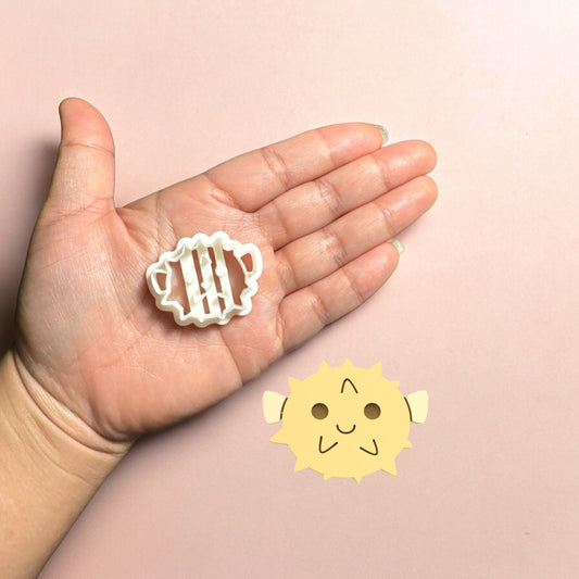 Fugue Fish Polymer clay cutter