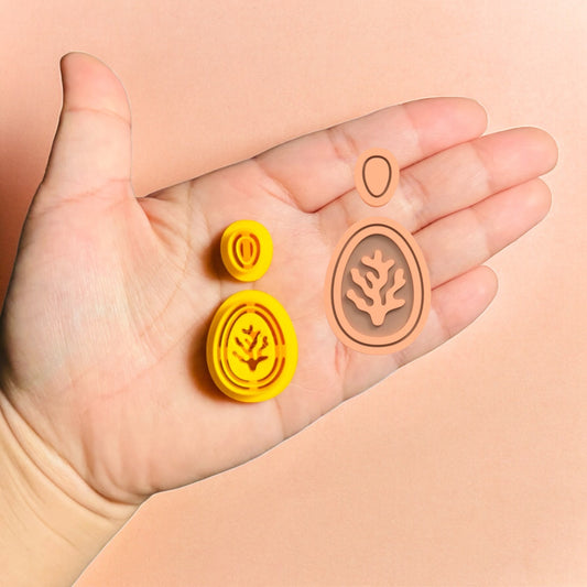 Coral Combo Clay Cutter, Summer Clay Cutters