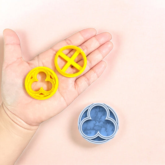 Small Gothic Frame D Clay Cutter, Polymer Clay Cutter,