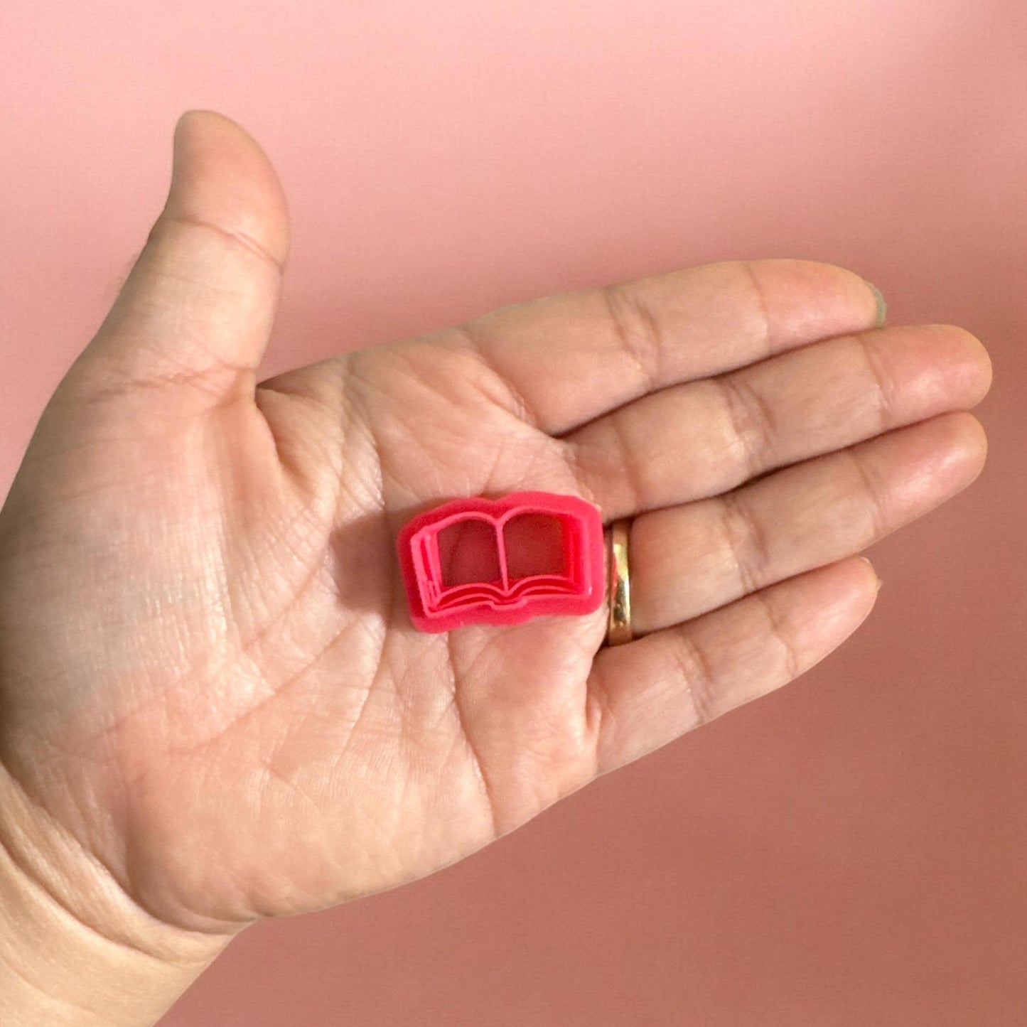 Open Book Polymer clay cutter