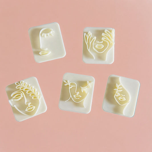 Face stamp set