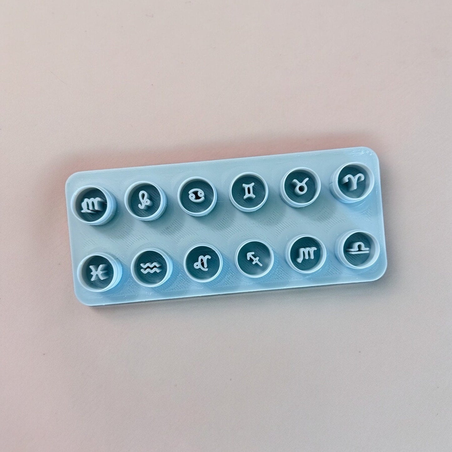 Zodiac Circle  Polymer clay cutter