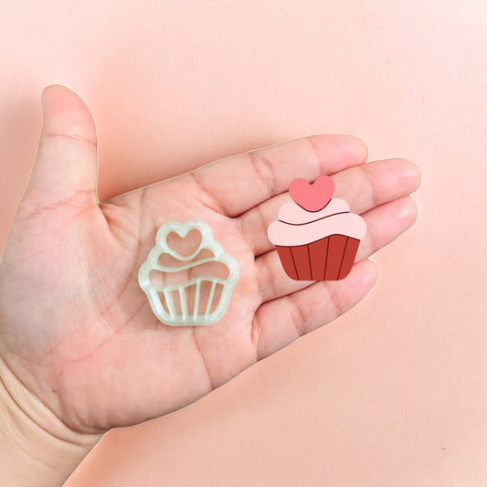 Cute Cupcake Clay Cutter| Polymer clay Cutter