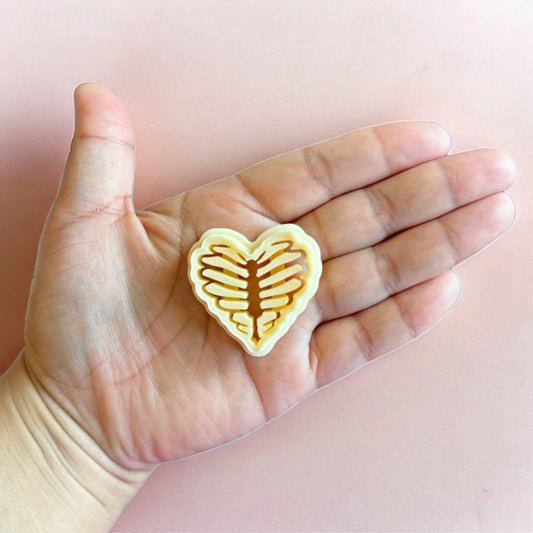 Lung Bones Clay Cutter, Halloween Clay Cutter