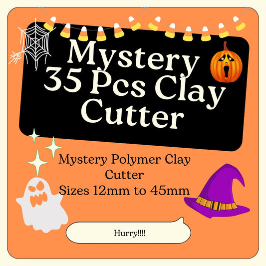 HALLOWEEN Clay Cutter Mystery box of 35pcs