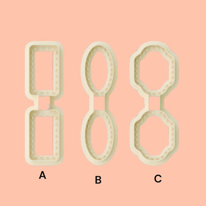 Leather Keychain Clay Cutters, Polymer Clay Cutters, Leather Clay Cutters, Keychain Tags, Keychain Makers, Keychain DIY