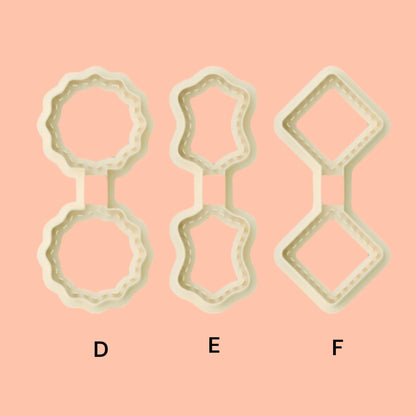 Leather Keychain Clay Cutters, Polymer Clay Cutters, Leather Clay Cutters, Keychain Tags, Keychain Makers, Keychain DIY