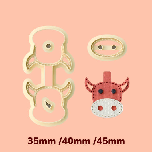 Cow Keychain clay cutter