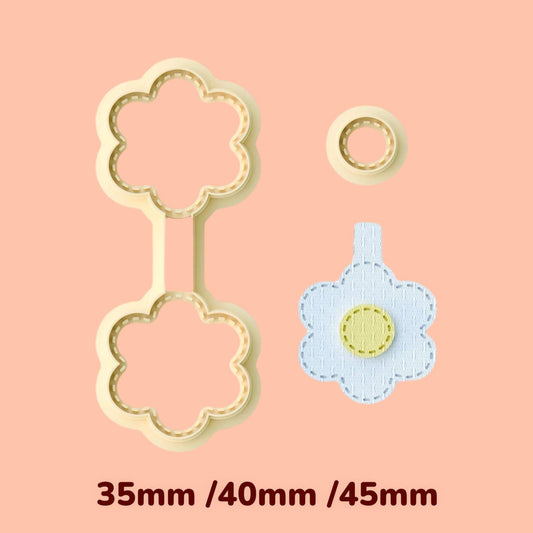 Flowe A Keychain clay cutter
