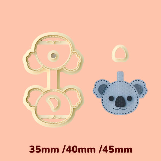 Koala Keychain clay cutter