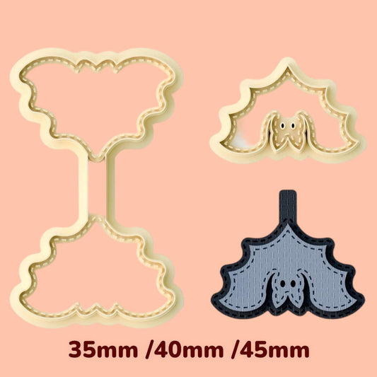 Bat Keychain clay cutter