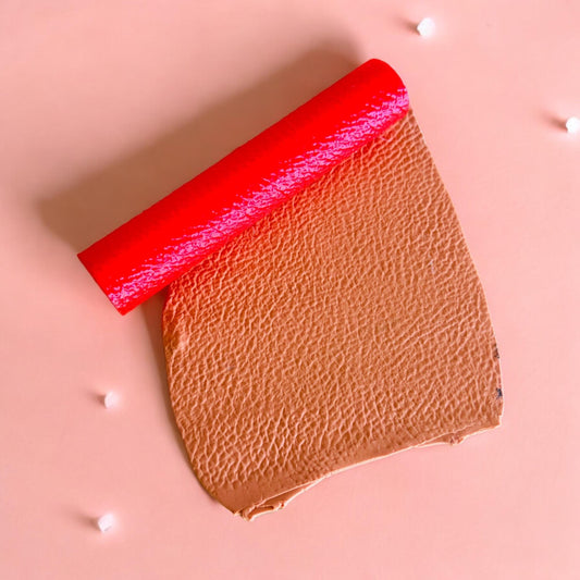 Leather Texture Roller | Polymer clay leather texture roller | Fondant Leather texture roller