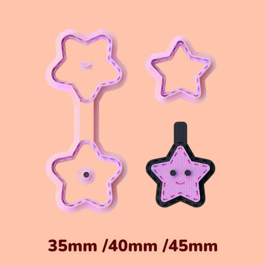 Star  Key chain clay cutter
