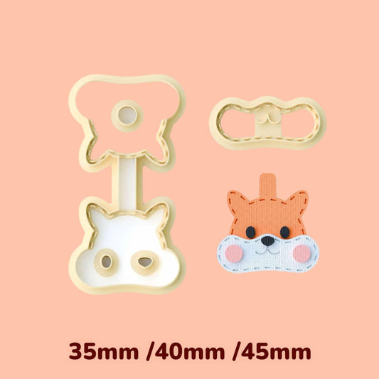 Squirrel Leather Keychain cutter