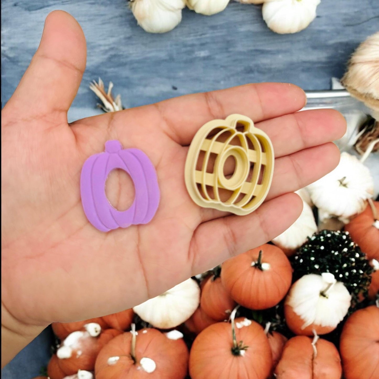 Pumpkin with Hole Halloween  clay  cutter