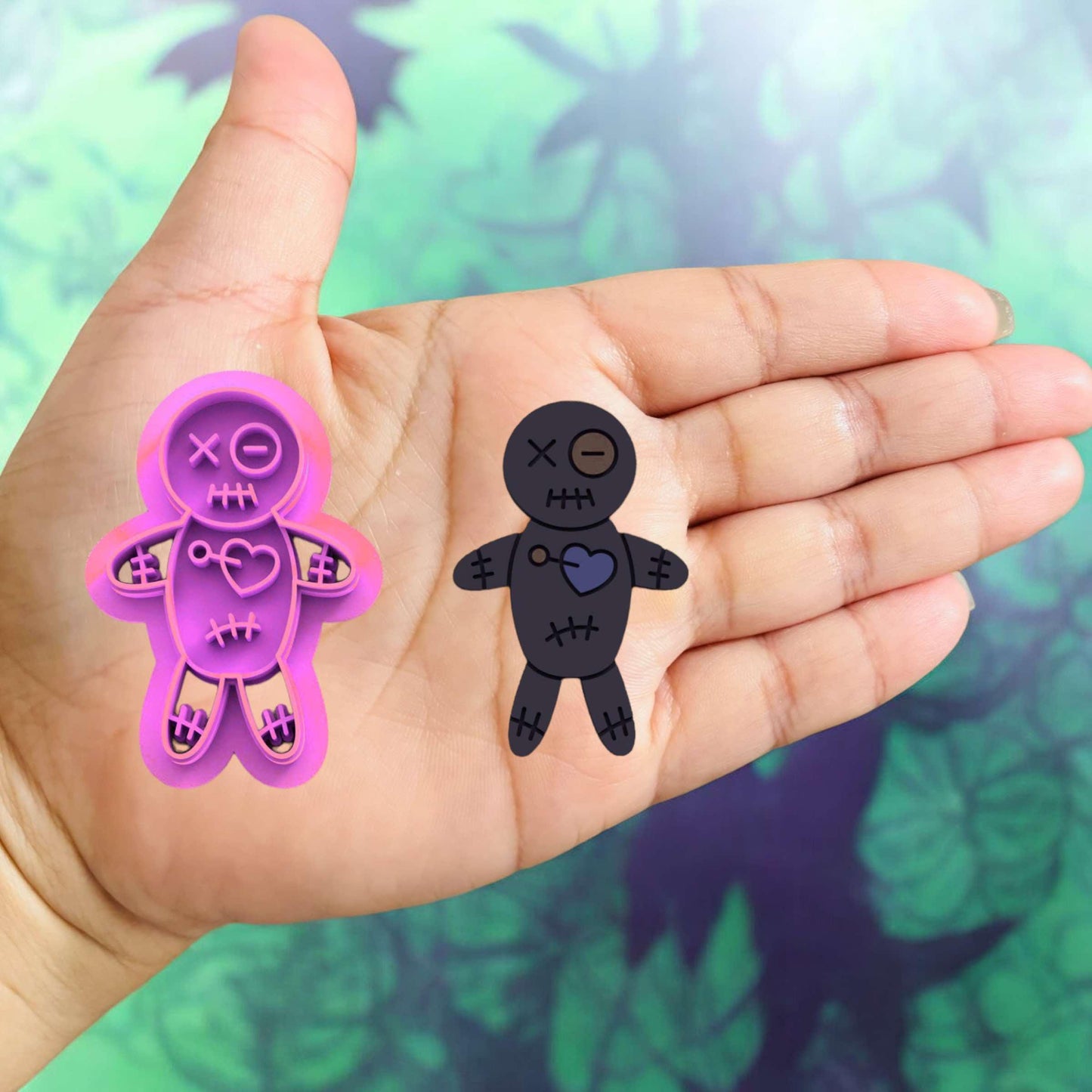 Voodoo Doll Clay cutter Halloween