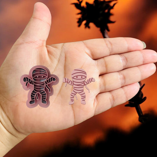 Mummy Halloween Clay cutter