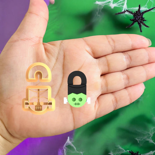 Frankenstein Treat Polymer Clay cutter