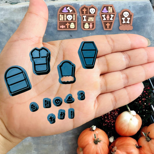 Halloween Bookshelves pack